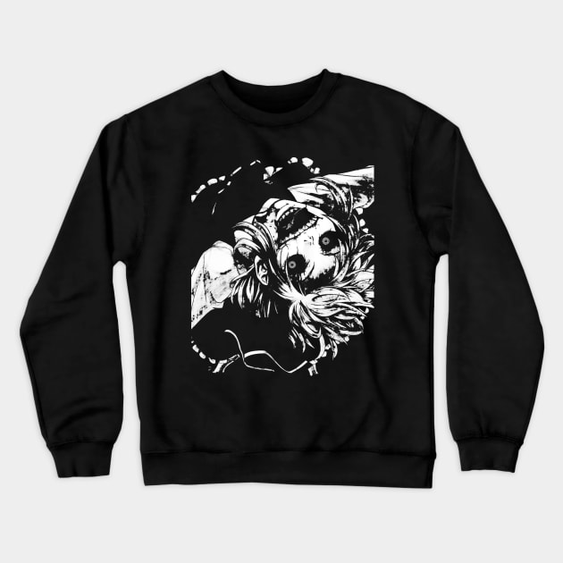 Literal Maneater / Patient 029 Crewneck Sweatshirt by thirdsickhall